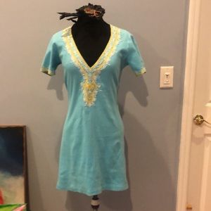 Moda International Short Sleeve Dress Size M